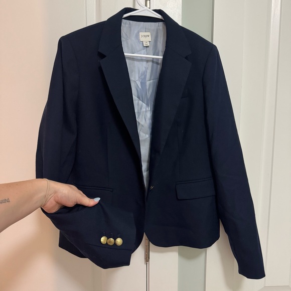 J. Crew Navy Blazer - Picture 3 of 7